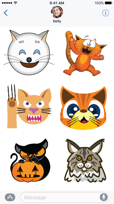Cats Emoji screenshot 2