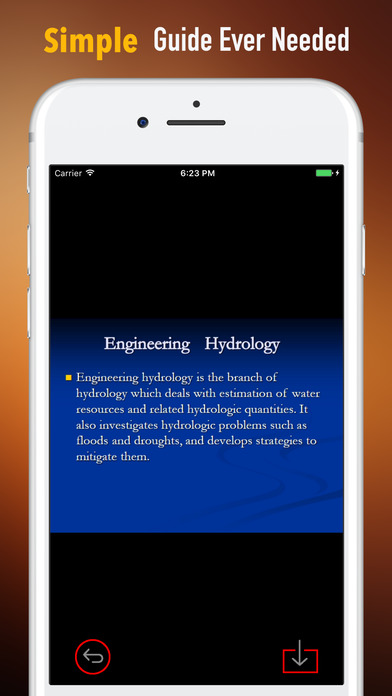 Hydrology Glossary-Study Guide and Terminology screenshot 2