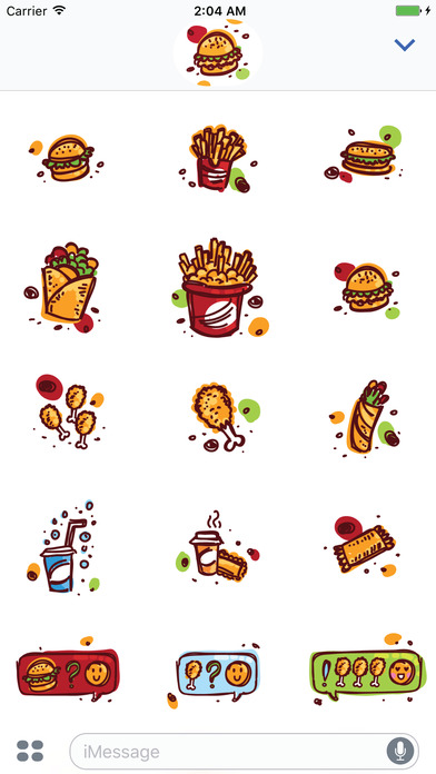Fast food doodles! screenshot 4