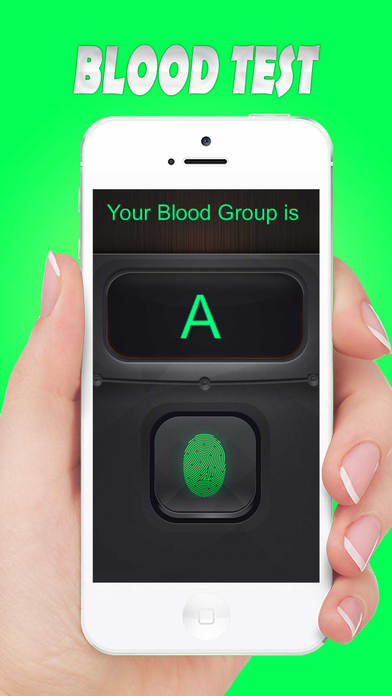Blood Group Fingerprints Detector Test Prank screenshot 3