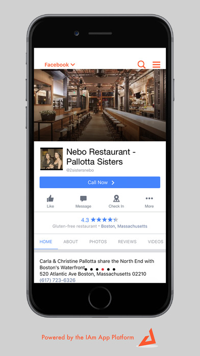 The IAm Nebo Restaurant App screenshot 4