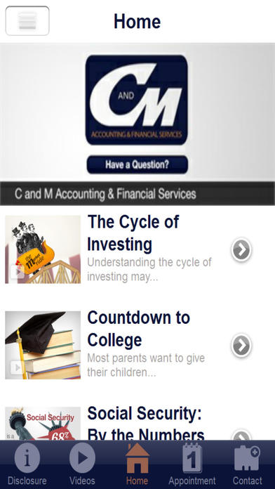 CandM Accounting & Financial Services screenshot 2