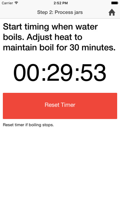 Canning timer & checklist screenshot 3
