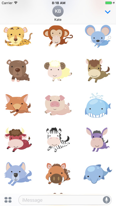 Sticker Me: Running Animal screenshot 3
