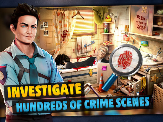Screenshots of Criminal Case for iPad