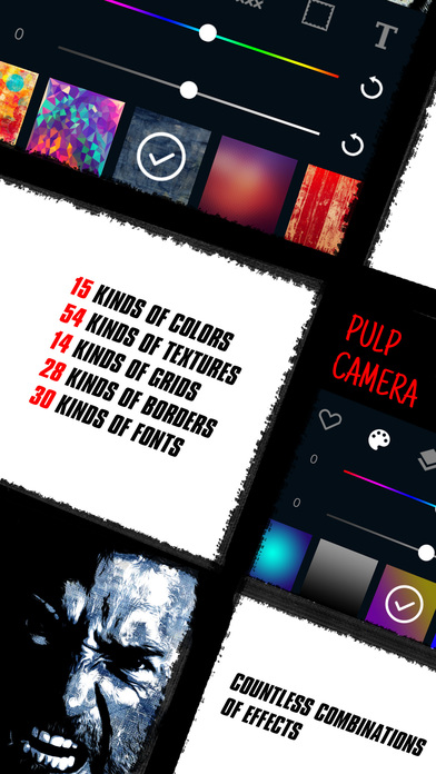Pulp Camera - Make Your Popular Art Picture screenshot 4