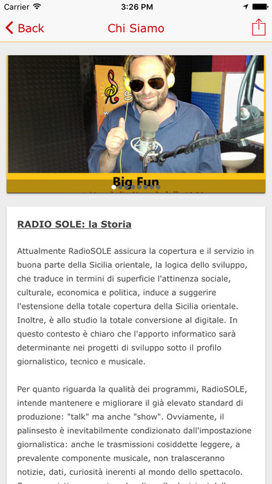 Radio Sole screenshot 2