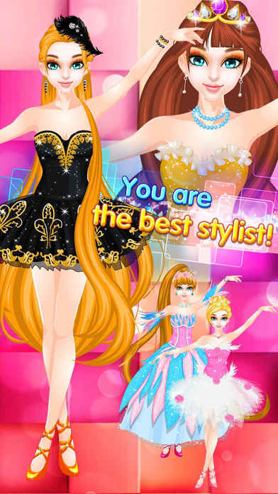 Angel Dancer - Makeover Salon Girl Games screenshot 3