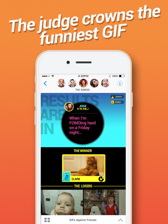 GIFs Against Friends screenshot 10