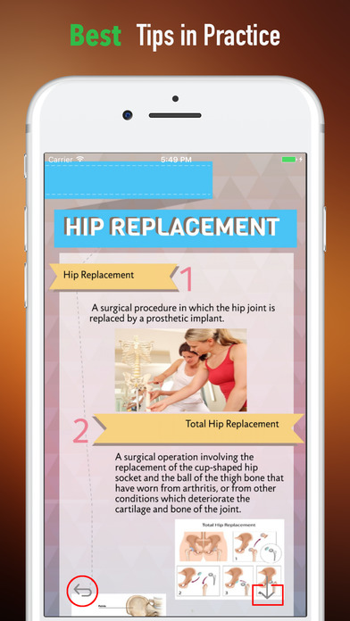 Hip Replacement Guide-Patient Guide screenshot 4