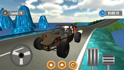 Car Hill On The Road 3D screenshot 3