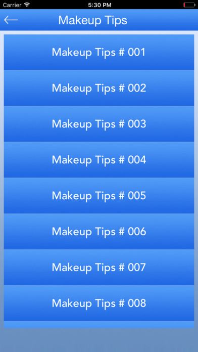 Makeup Tips 2017 screenshot 3
