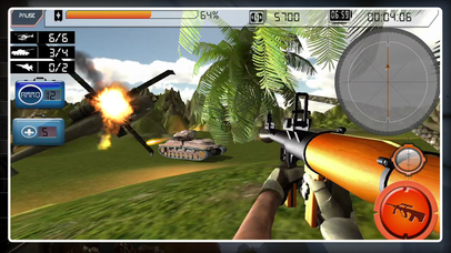 Bazooka Tank Shooting Sniper Games Version Pro screenshot 4