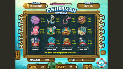 Fisher Man Slot screenshot 2
