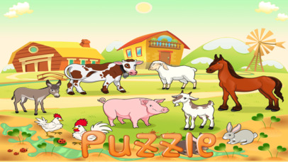 Elephant & Giraffe Puzzle Game Life Skill screenshot 2