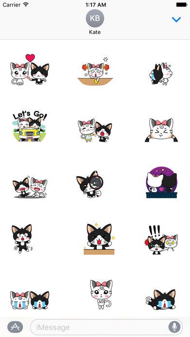 Love of Cats Stickers screenshot 2