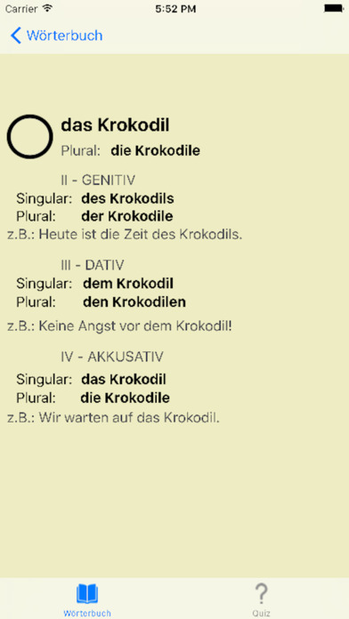 DerDieDas Deutsch Quiz screenshot 2
