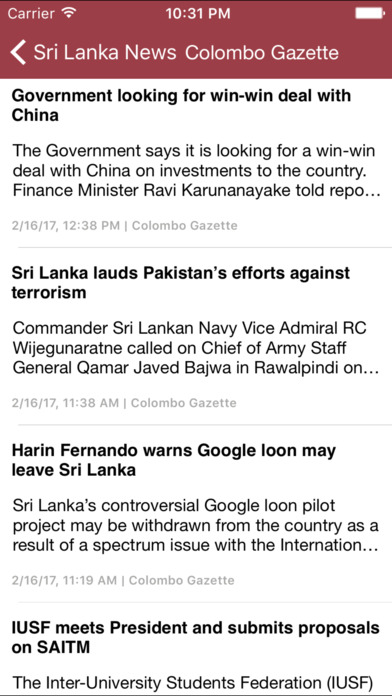 Breaking News - Sri Lanka screenshot 2