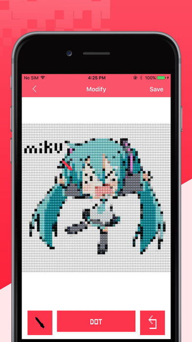 Pixel Beads - Cross Stitch, Mosaic, beads pics screenshot 4