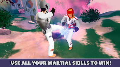 Taekwondo Sports Fighting Cup 3D screenshot 4