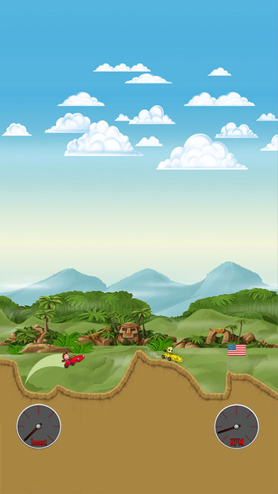 Super Racing Cars - Hill Climb Rider Free Game screenshot 2