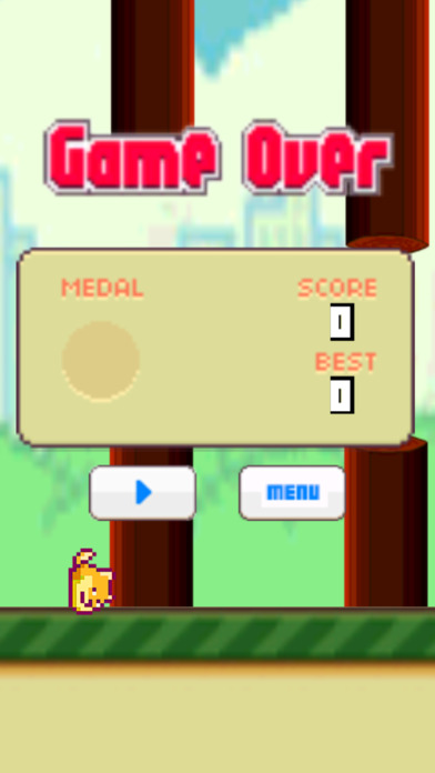 Flappy Fox Swing screenshot 3