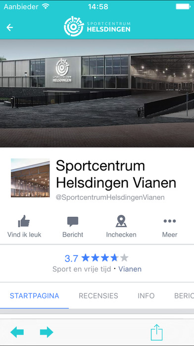 Sportcentrum Helsdingen screenshot 3