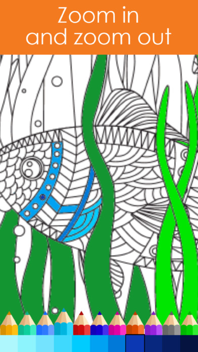 Animal Colorful - Coloring Book for Adults screenshot 2