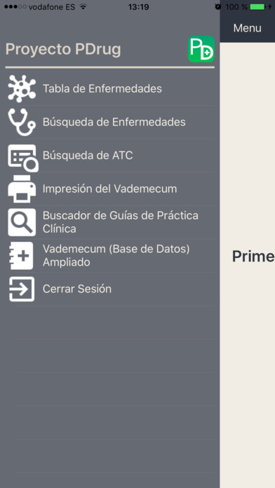 PDrug Formulario Personalizado screenshot 2
