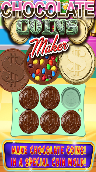 Chocolate Coins Maker - Candy Money Games Kids screenshot 2