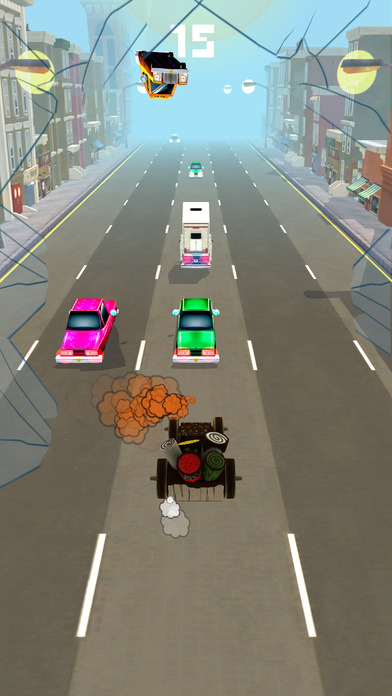 car traffic road racing screenshot 3
