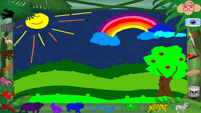 Draw With Animals In The Jungle screenshot 3