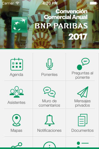 Convención BNP Paribas 2018 screenshot 2