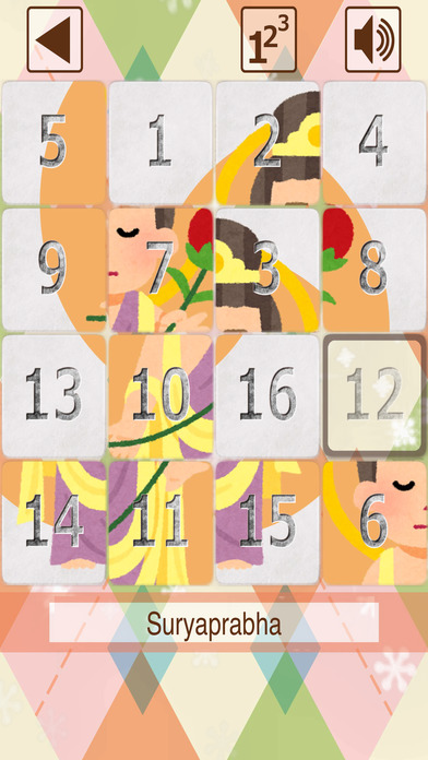 Buddha statue Slide Puzzle (15Puzzle) screenshot 3