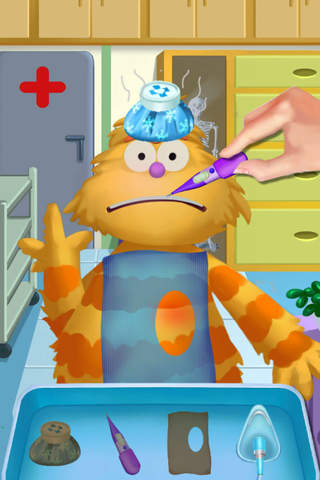 Cartoon Monster's Health Manager-Surgeon Center screenshot 2