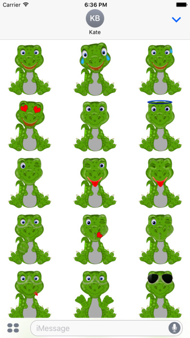 Mr Dino - Funny Stickers screenshot 4