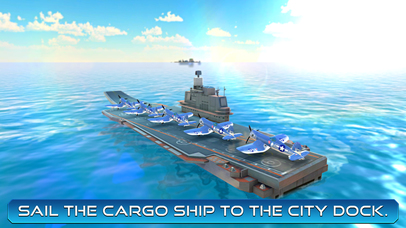 Plane Transporter Ship & sea captain simulator 3D screenshot 3