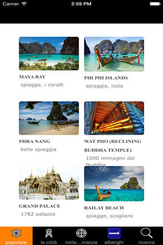 Thailandia Guida di viaggio Tristansoft screenshot 3
