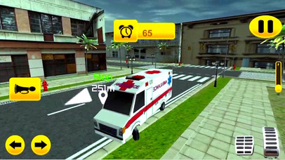 City Ambulance Rescue Duty - Pro screenshot 2