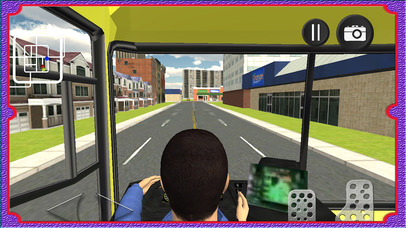 New City Bus Driving Game - Pro screenshot 3