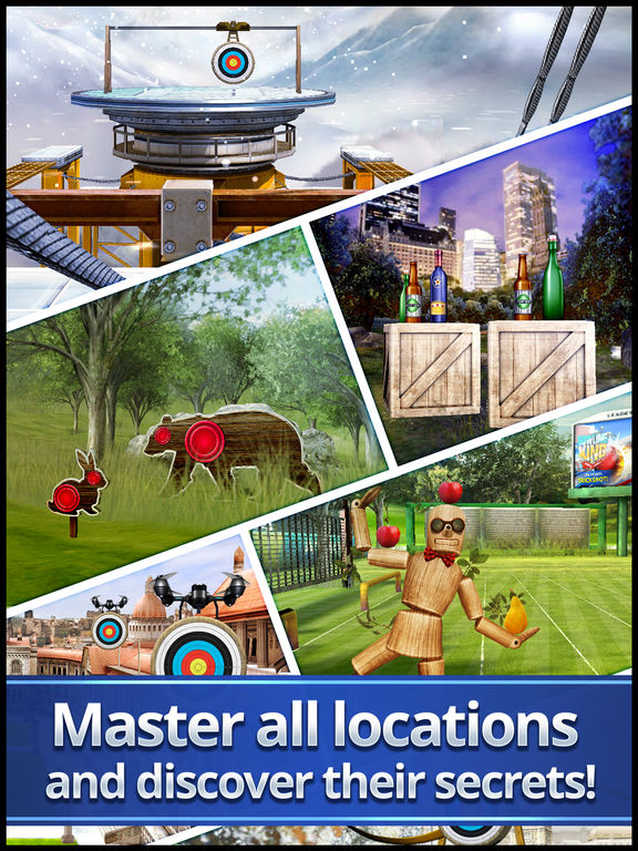 Screenshots of Archery King for iPad