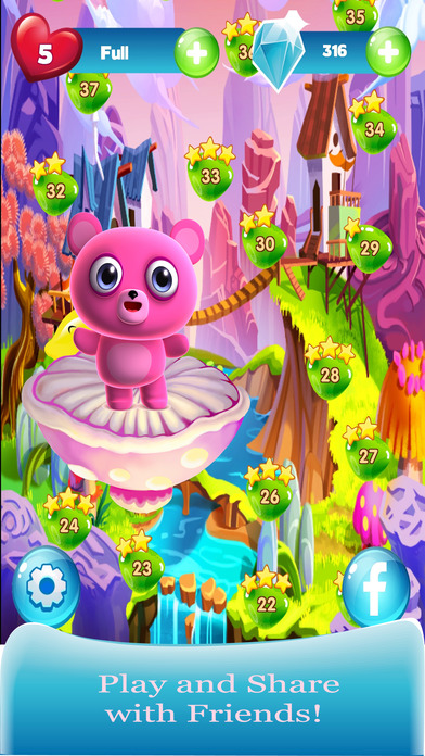 Bella Pop! - Free Match 3 Fruit Game screenshot 4