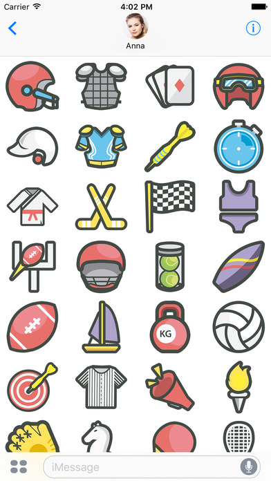Sports Moji MEGA BUNDLE - 100 NEW Moji Stickers screenshot 2