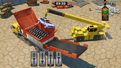 Monster Car Crusher Crane Truck Driver Game: PRO screenshot 2