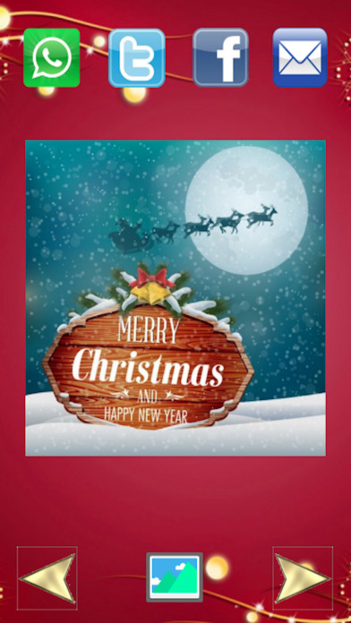 Christmas Cards- Xmas Wallpapers & photo Greetings screenshot 2