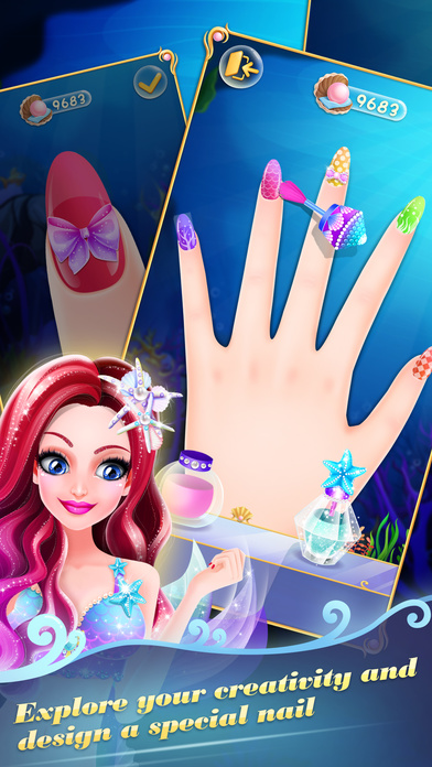 Princess Mermaid - Girls Makeup and Dressup Games screenshot 3