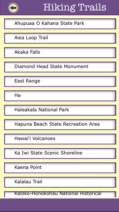Hawaii Campgrounds & Hiking Trails,State Parks screenshot 4