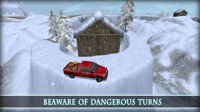 Offroad 4x4 Winter Transporter Truck Sim-ulator 3d screenshot 2