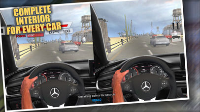 VR Traffic Racing : Car Driver 3D screenshot 2