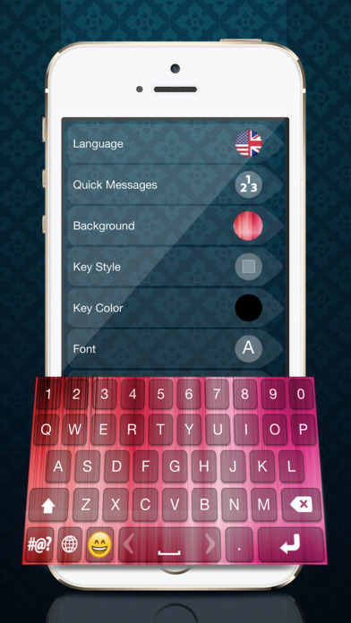 Keyboard Fonts Changer: Color Themes & Emoticons screenshot 2